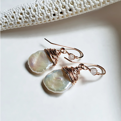 Levoire | Boucles D'Oreilles En Perles De Collecte De Vin