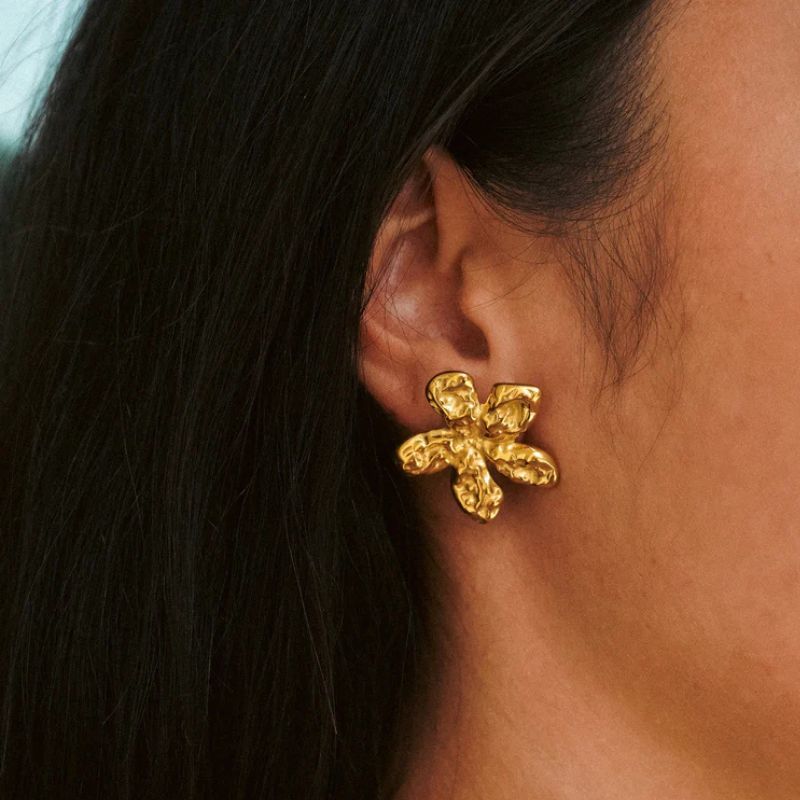 Levoire | Récolte De Vin Printemps Fleur Boucles D'Oreilles