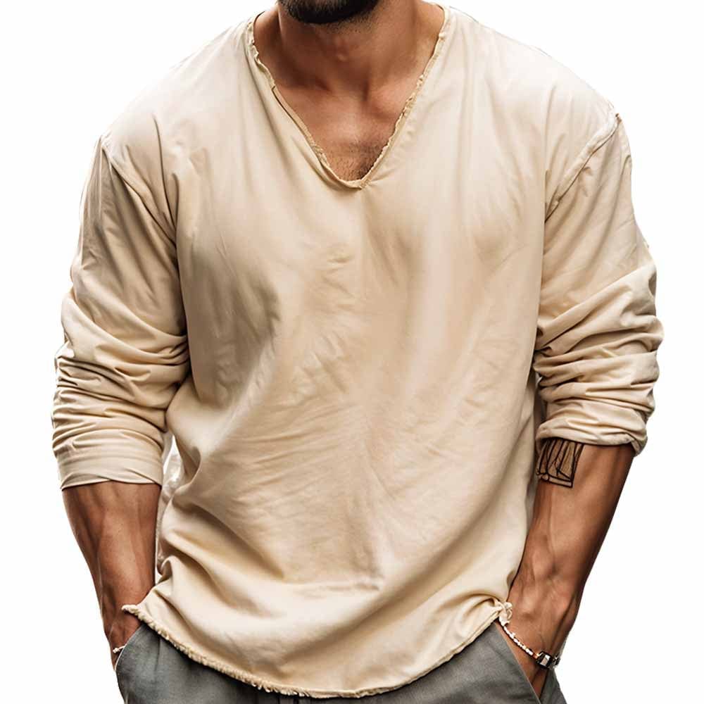 Levoire | Chemise Pour L'Homme Élégant Beige