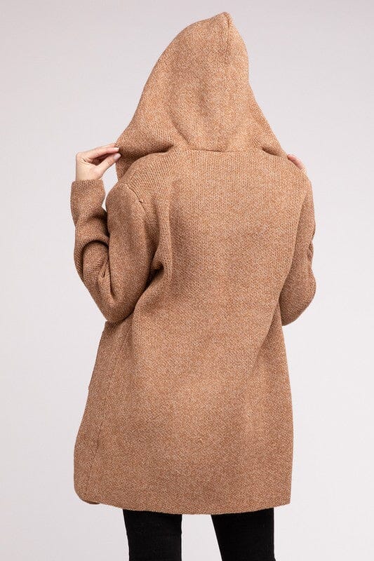 Levoire | Pull À Capuche Pour Homme À L'Avant Ouvert Cardigan