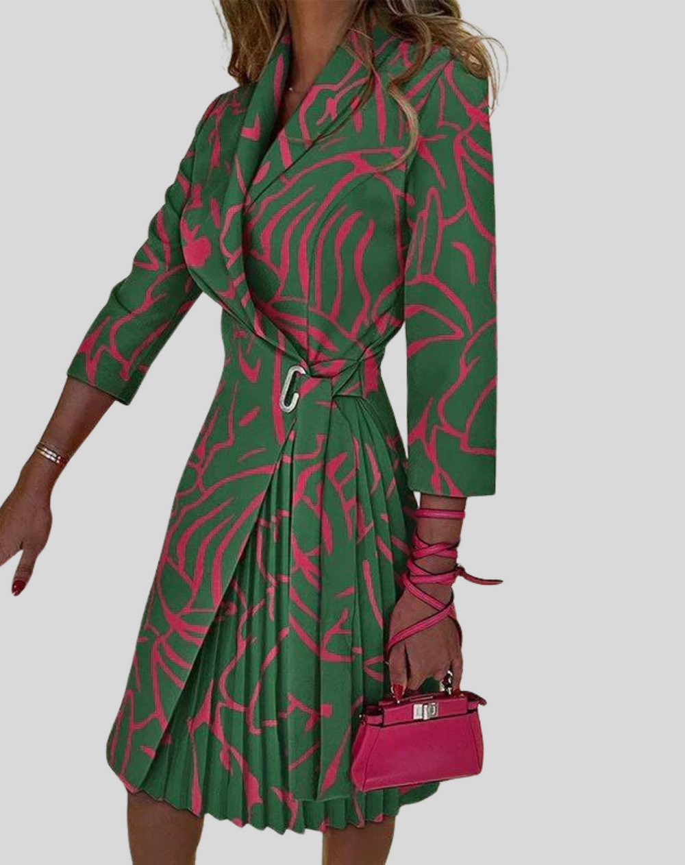 Levoire | Robe Blazer À Pois Vert