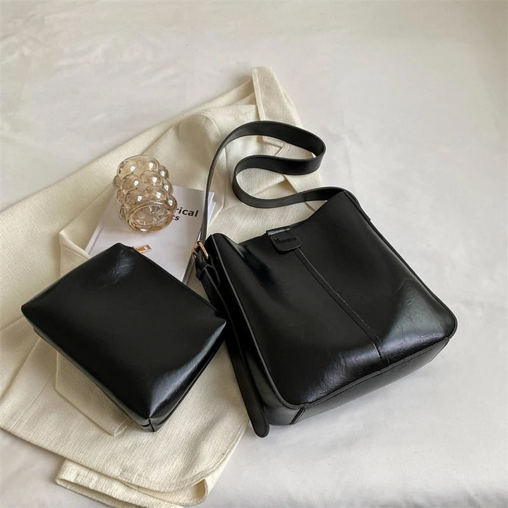 Levoire | Ensemble De Sacs Pour Femmes Petits Grands Noir 27x27x9cm
