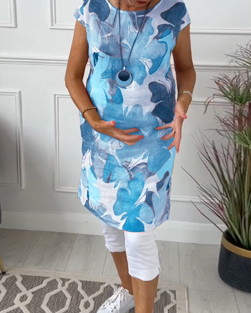 Levoire | Robe chemise avec imprimé papillon