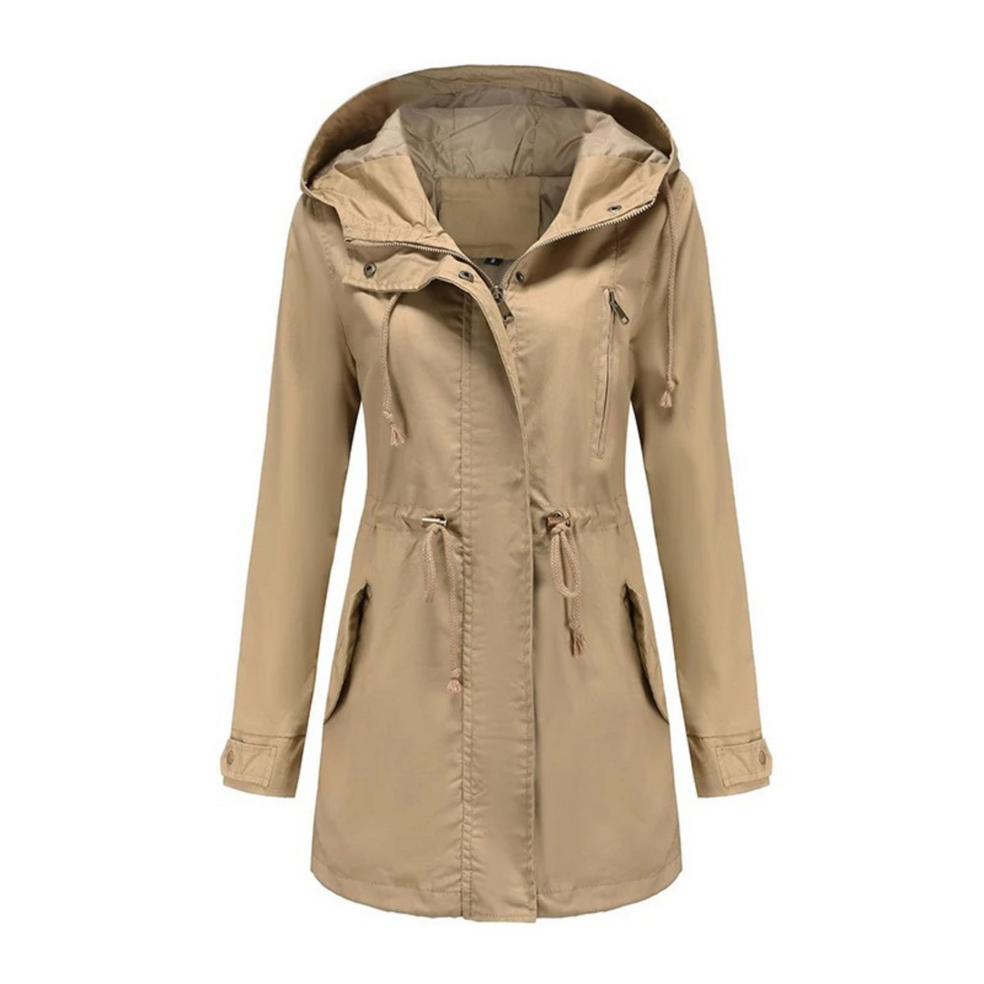 Levoire | Veste Décontractée Coupe-Vent Avec Capuche Braun