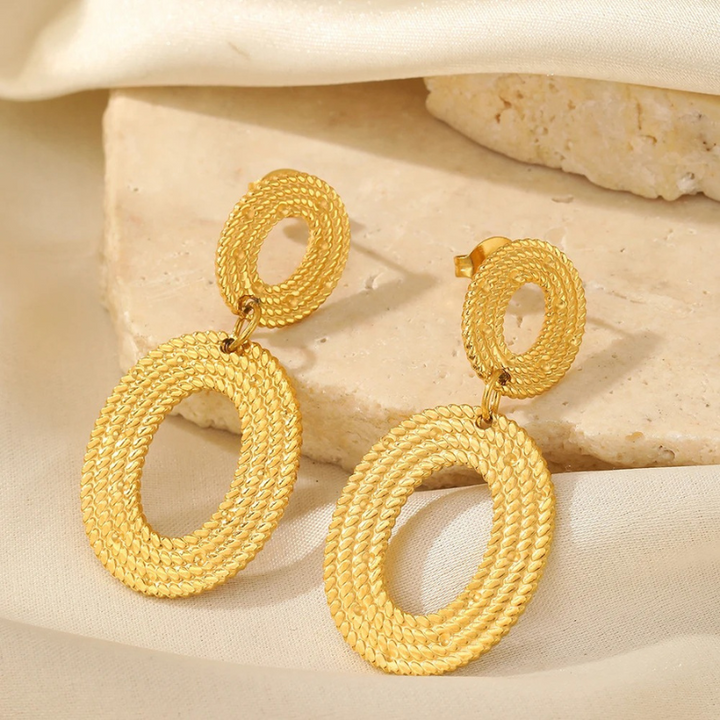 Levoire | Boucles D'Oreilles Ovales Minimalistes