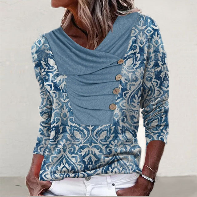 Levoire | Imprimée Ethnique Vintage Bleu