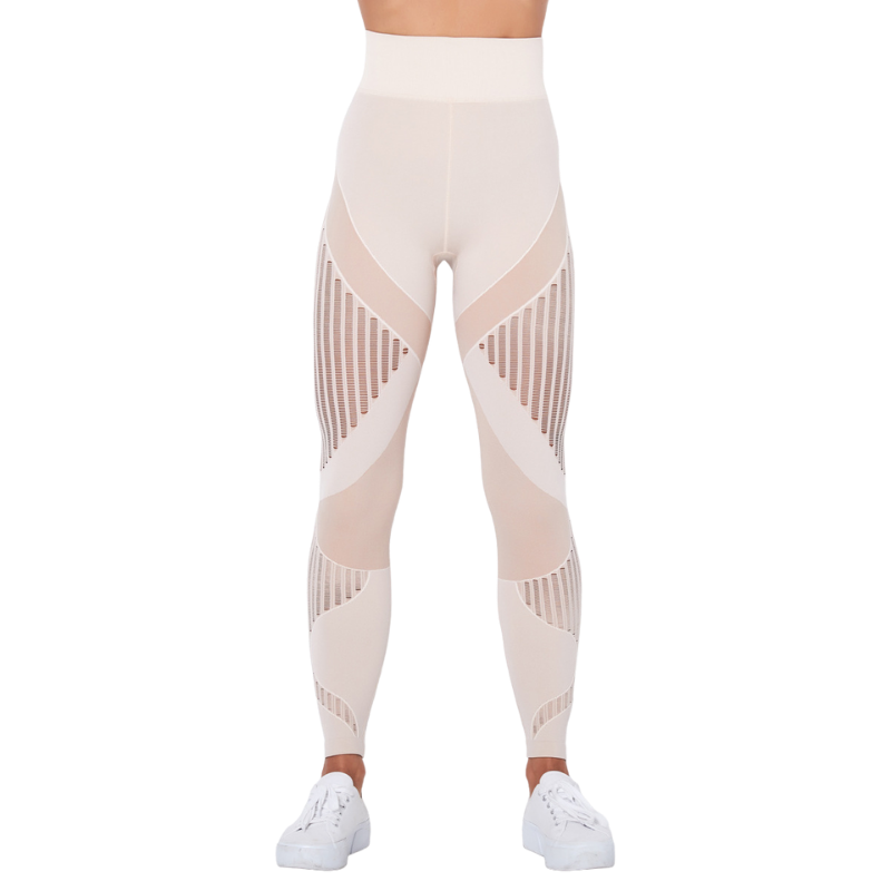 Levoire | Leggings de sport avec Tissu Respirant et Design Unique pour Femmes Kaki