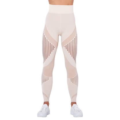 Levoire | Leggings de sport avec Tissu Respirant et Design Unique pour Femmes Kaki