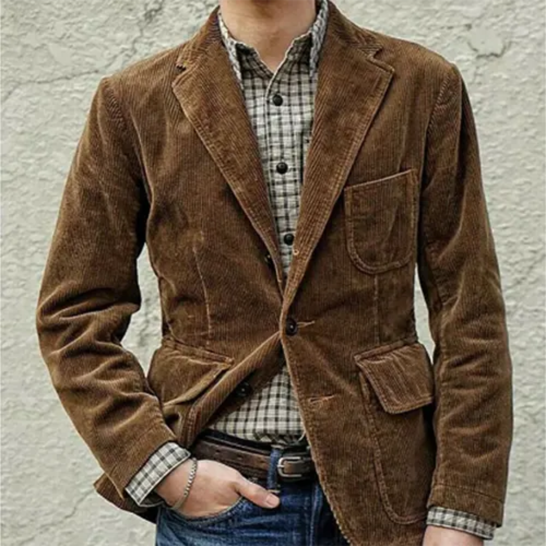 Levoire | Blazer à manches longues Classique Braun