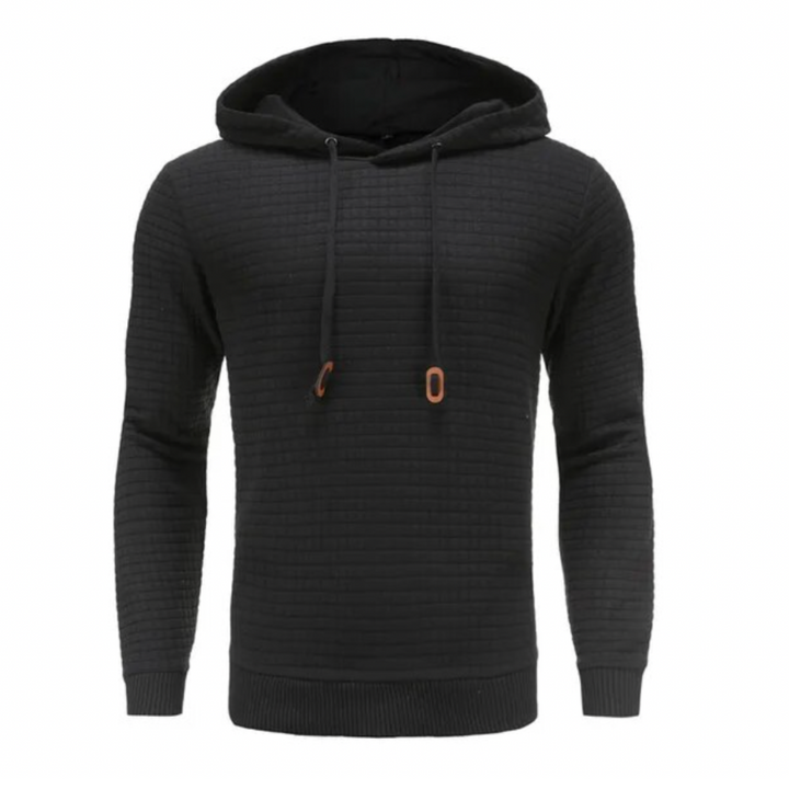 Levoire | Chauffant Pull Hommes Capuche Noir