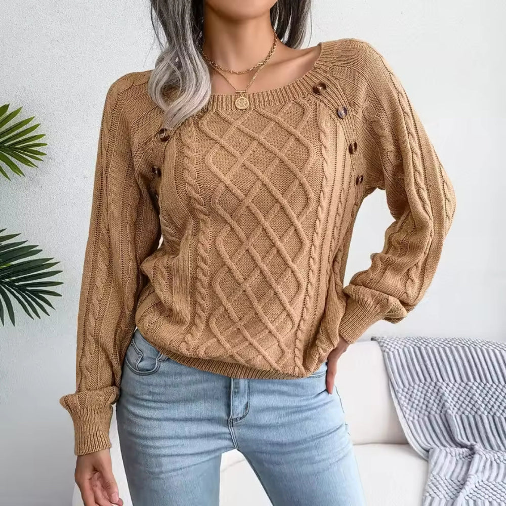 Levoire | Pull Élégant Pour Une Élégance Intemporelle Kaki