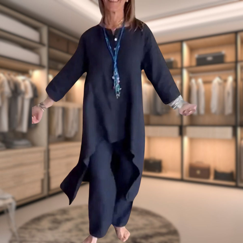 Levoire | Tenue D'Été Pour Femmes Noir Bleu marine