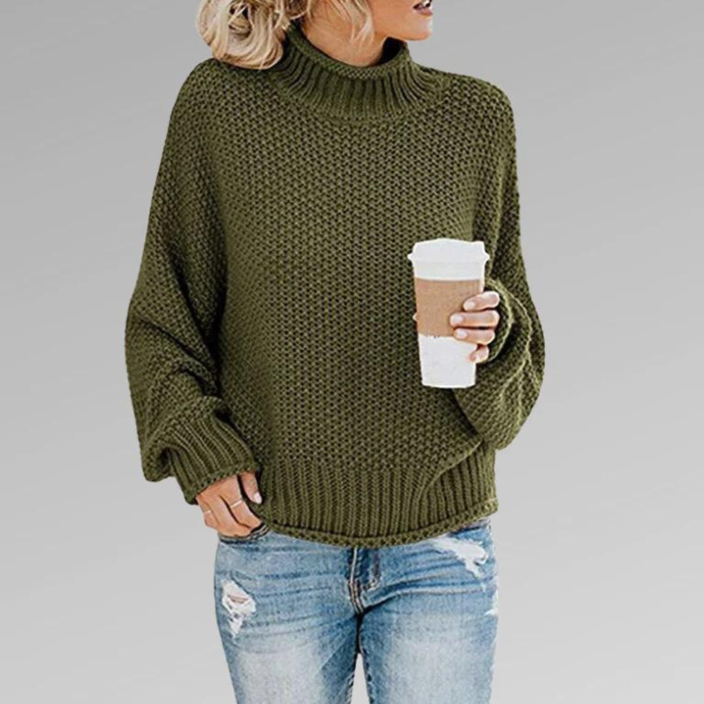 Levoire | Le pull en tricot scandinave Vert
