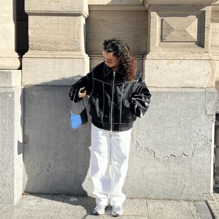 Levoire | Gilet Avec Contraste Noir