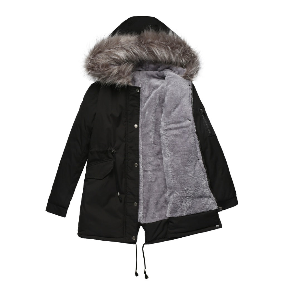 Levoire | Parka Femmes Capuche Noir