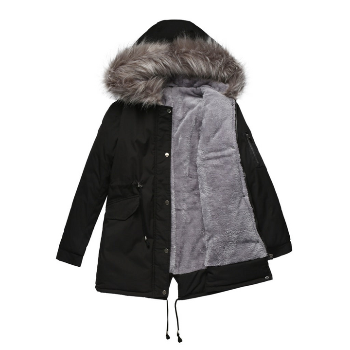 Levoire | Parka Femmes Capuche Noir