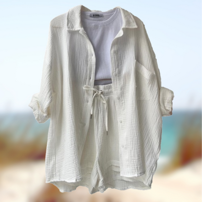 Levoire | Ensemble d'été à deux pièces Bianco