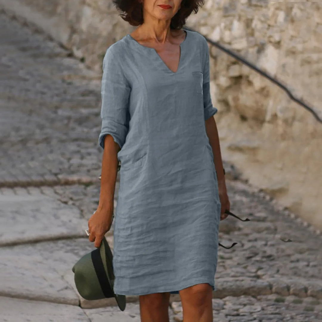 Levoire | Une Robe Gracieuse Gris