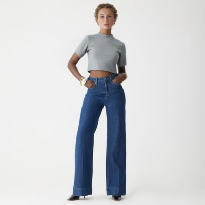 Levoire | Pantalons En Denim Longs Et Larges