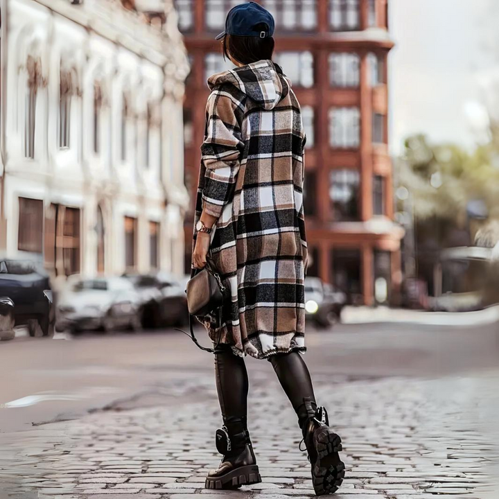 Levoire | Gilet À Carreaux Tendance Pour Femmes