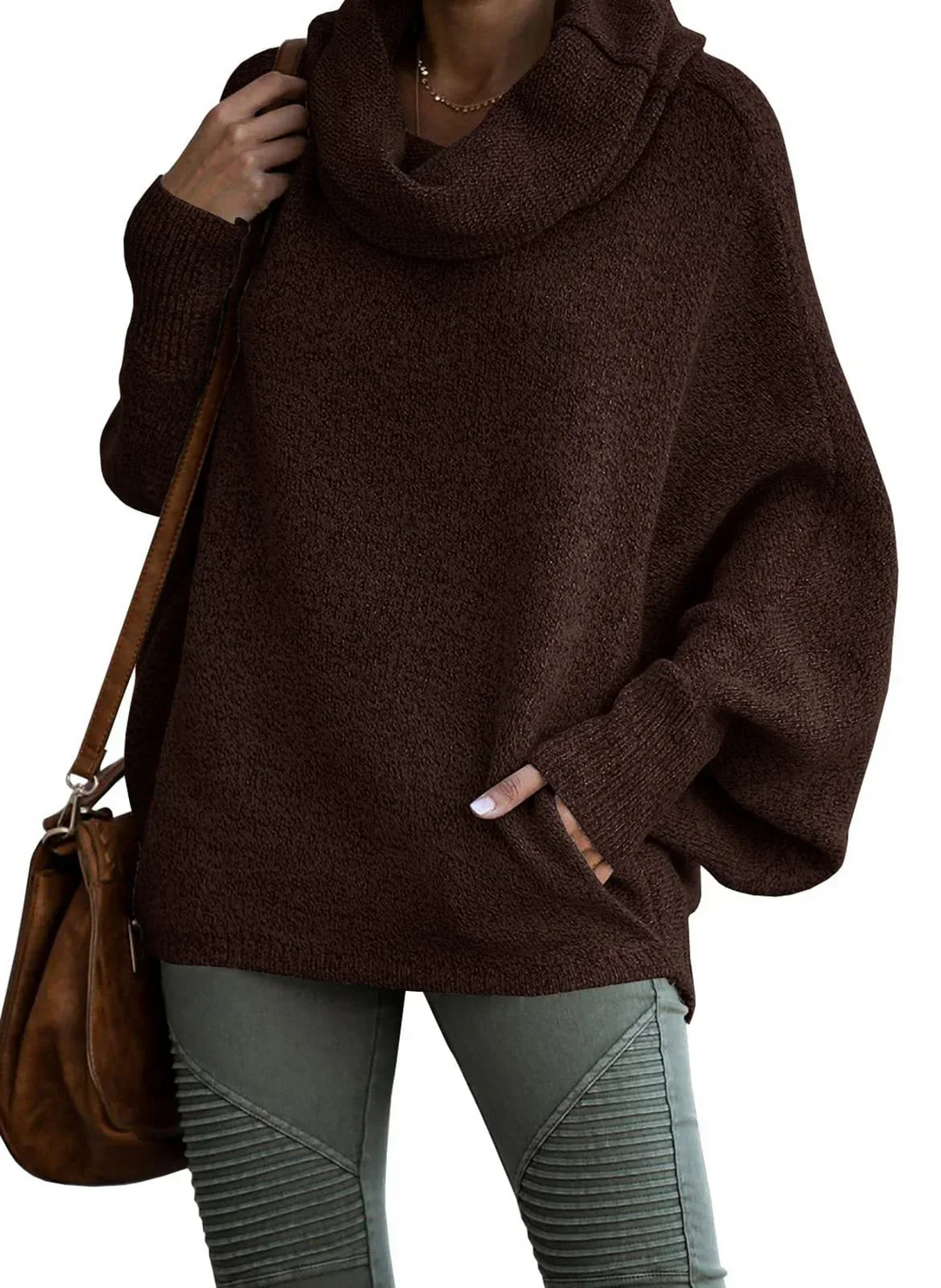 Levoire | Chauffe Pull Femmes Dans Le Style Hiver Café