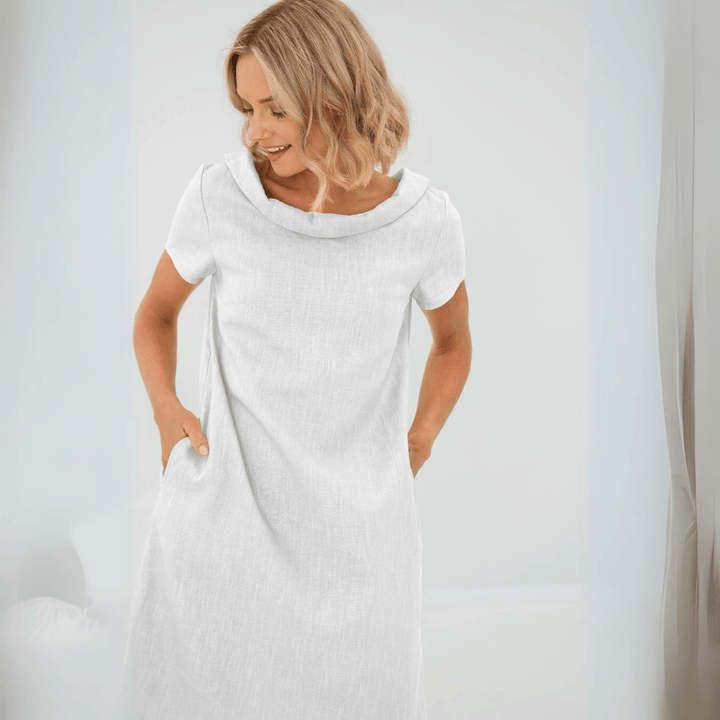 Levoire | Robe En Lin Décontractée Pour Femmes