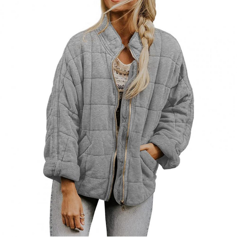 Levoire | Veste Chauffante FR Femmes FR L'Automne Gris