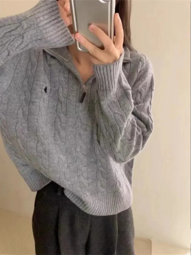 Levoire | Pull zippé pour femmes, coupe confortable
