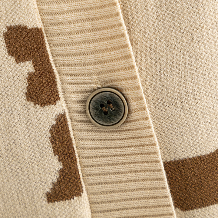 Levoire | Tricot Léopard Cardigan