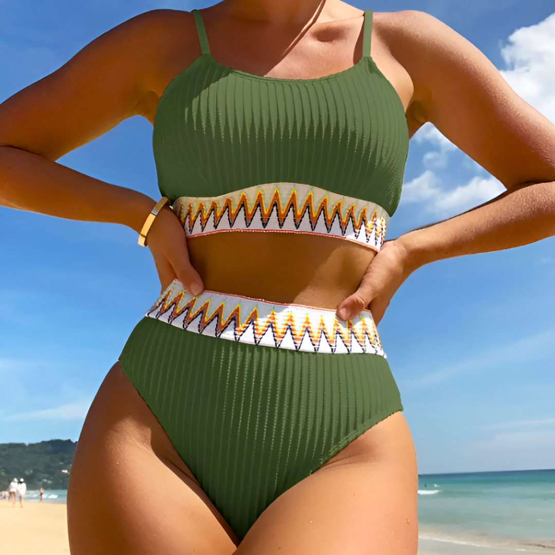 Levoire | Ensemble De Bikini Deux Pièces Vert
