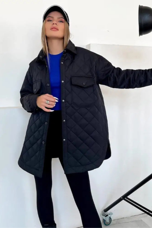 Levoire | Veste matelassée pour femmes Noir