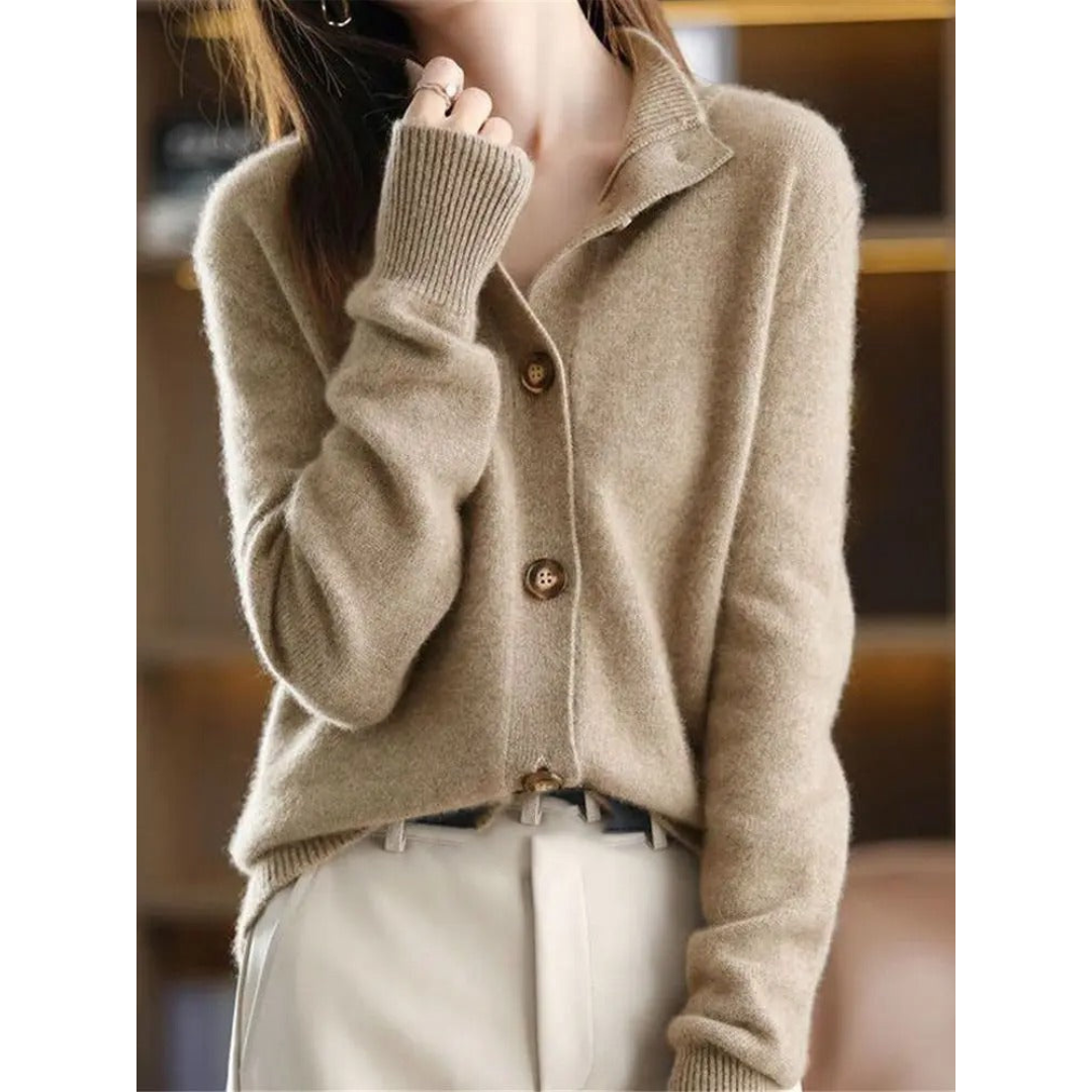 Levoire | Veste Élégante Pour Dames | Hiver Khaki