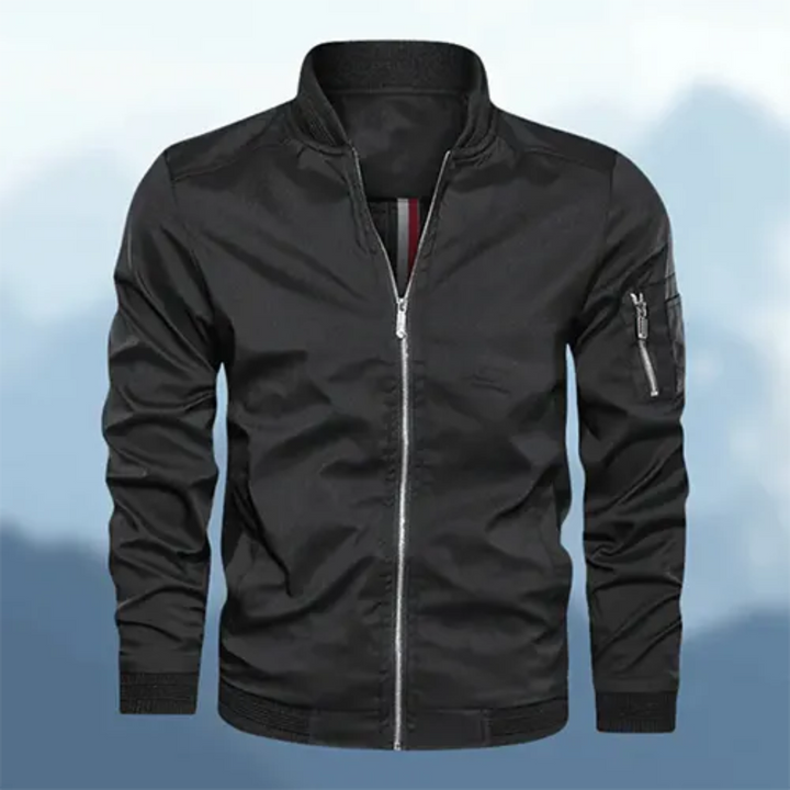 Levoire | Veste à manches longues avec fermeture éclair Blouson Noir