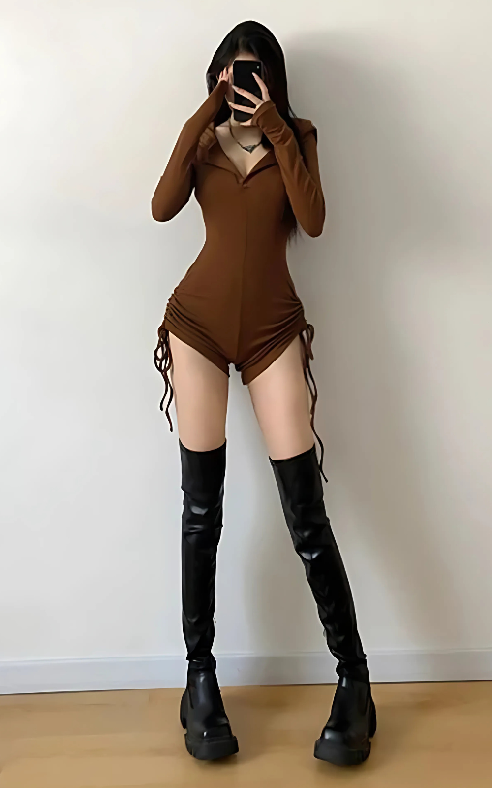 Levoire | Courte Large Style Urbain Pour Femmes Avec Capuche