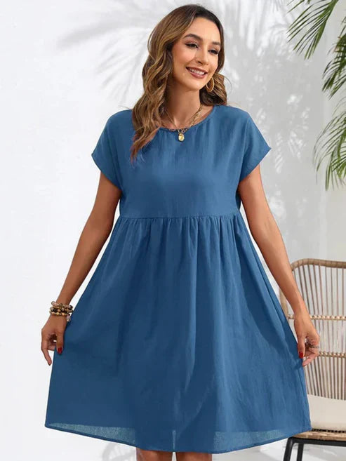 Levoire | Robe D'Été Élégante En A Bleu