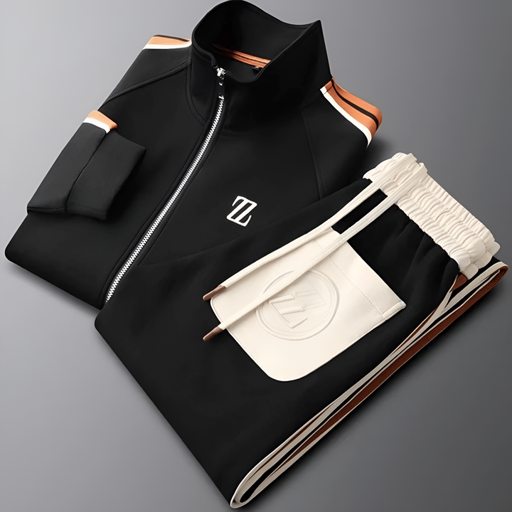 Levoire | Ensemble De Survêtement Élégant Et Confortable Pour Un Style Actif Noir