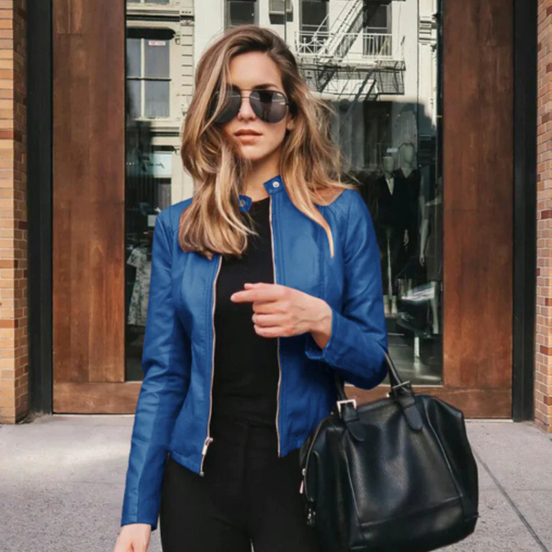 Levoire | Veste Chauffante FR Femmes Chic Bleu