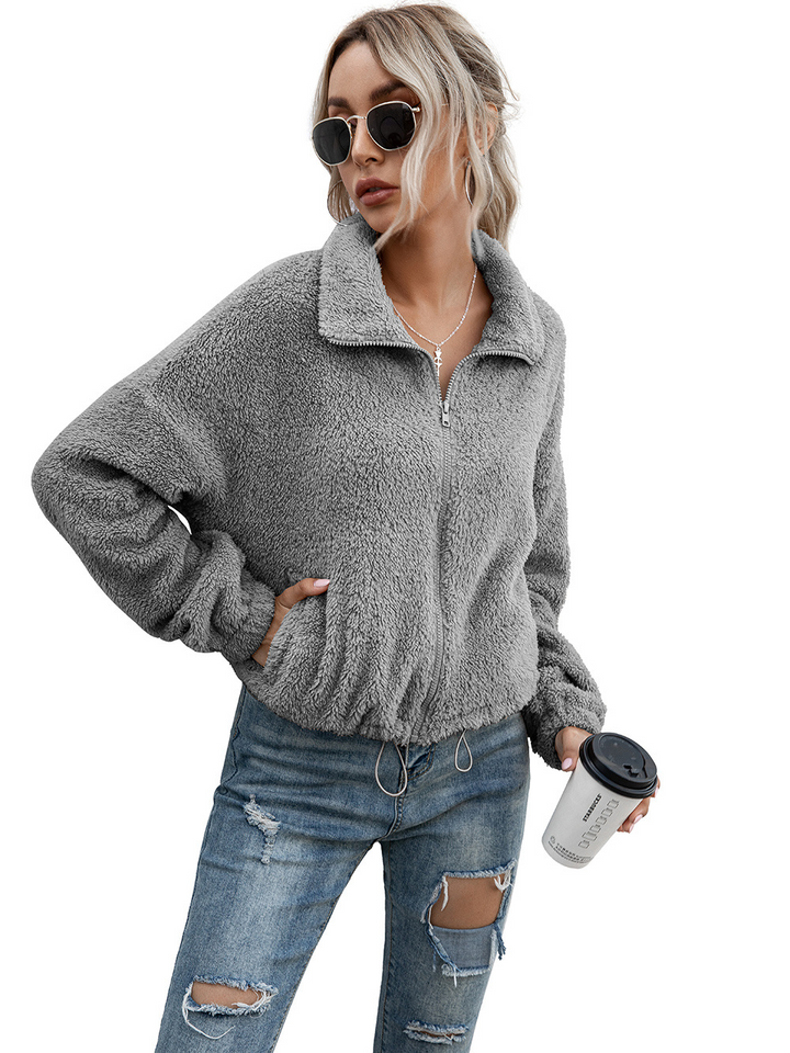 Levoire | Sweat À Capuche Zippé Pratique Gris