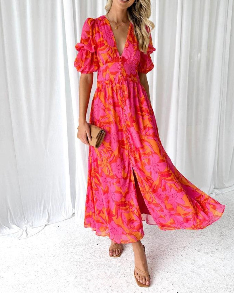 Levoire | Rosa Robe Maxi