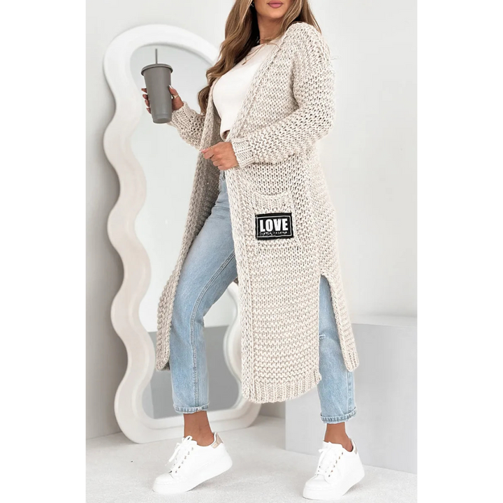 Levoire | Lssige Lange Vest Fr Femme Couleur crème