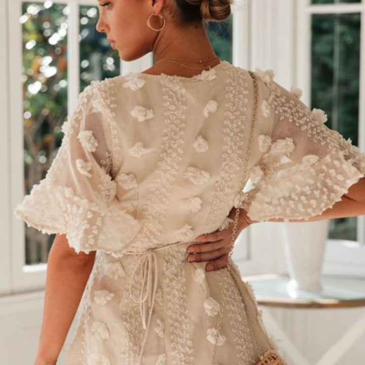 Levoire | Polyvalent Mini Dress À Manches Courtes