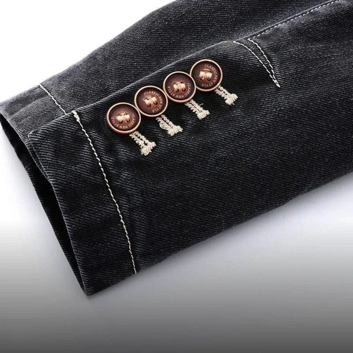 Levoire | Veste En Denim Réversible À Manches Longues