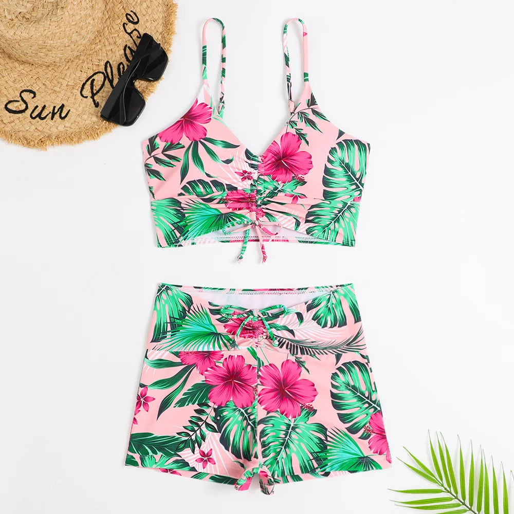 Levoire | Bikini Floral Une Déclaration D'Été Rosa