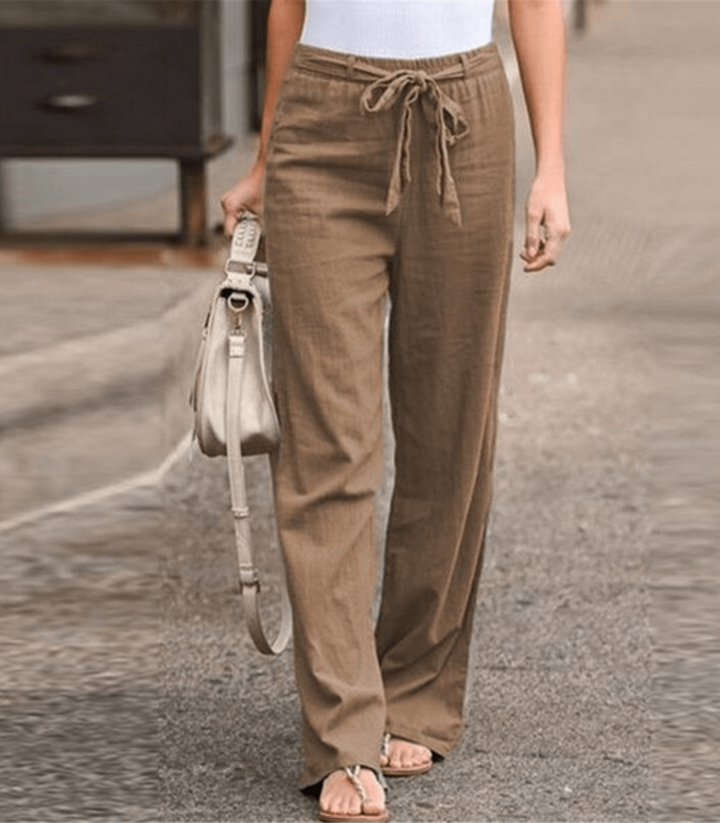 Levoire | Pantalon Confortable FR Femmes FR Le Confort Quotidien Beige