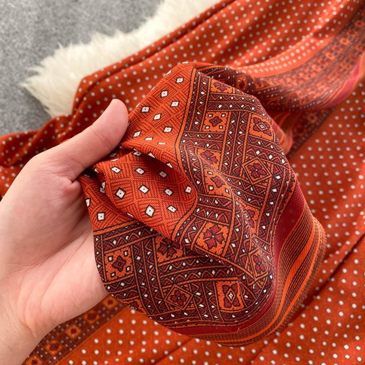 Levoire | Robe À Lacets En Chiffon Rétro