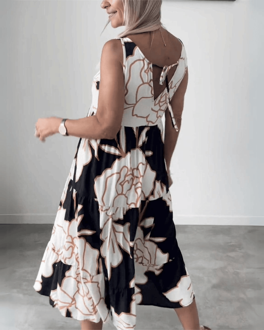 Levoire | Élégante, Robe Boho Fleurie