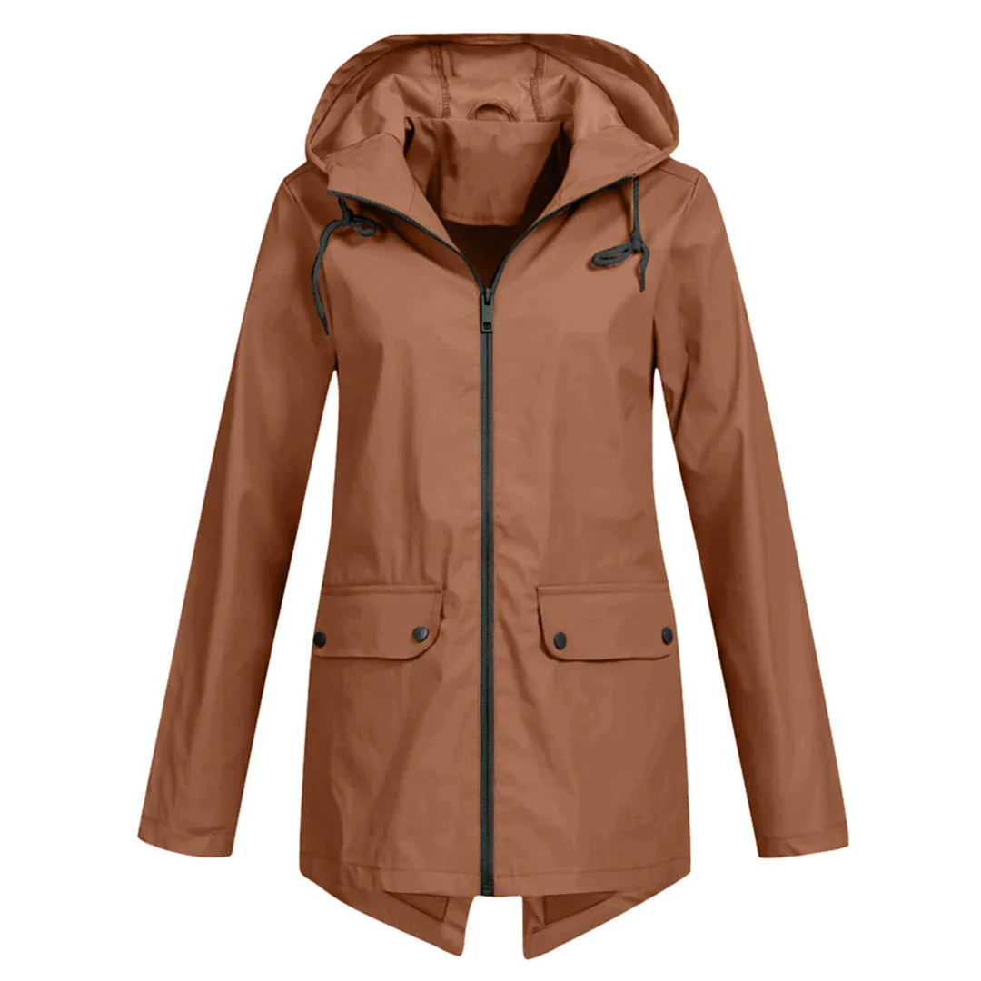 Levoire | Manteau Impermable FR Femmes Café