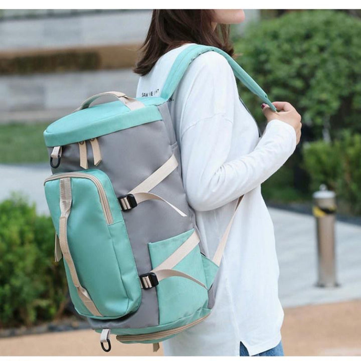 Levoire | Sac De Voyage : Votre Compagnon De Fitness Polyvalent Vert