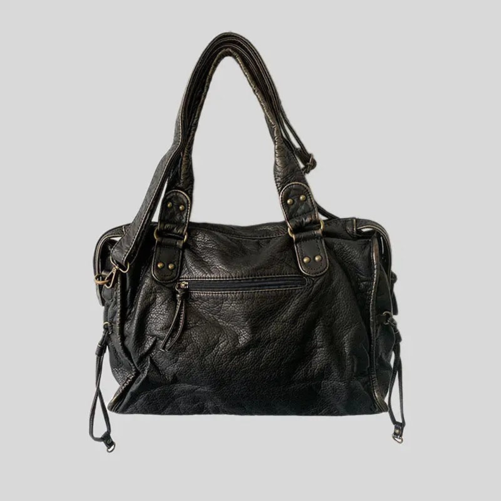 Levoire | Sac Main FR Femmes Vintage Noir 38x16x29 cm