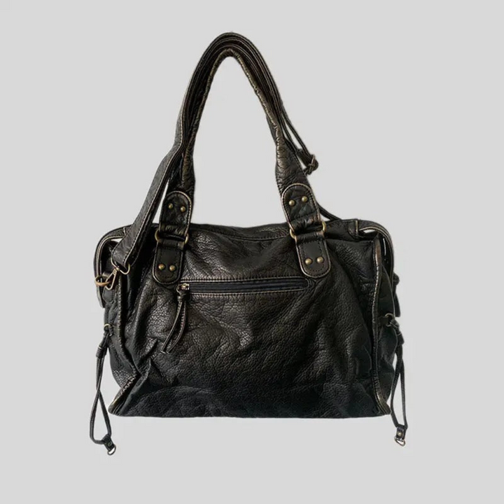 Levoire | Sac Main FR Femmes Vintage Noir 38x16x29 cm